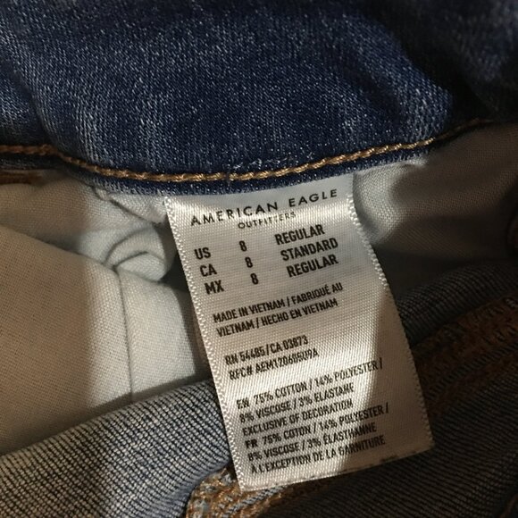 American Eagle Womens Jegging Size 8 Regular - Picture 7 of 11